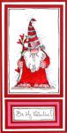 Striped Hat Gnome Card